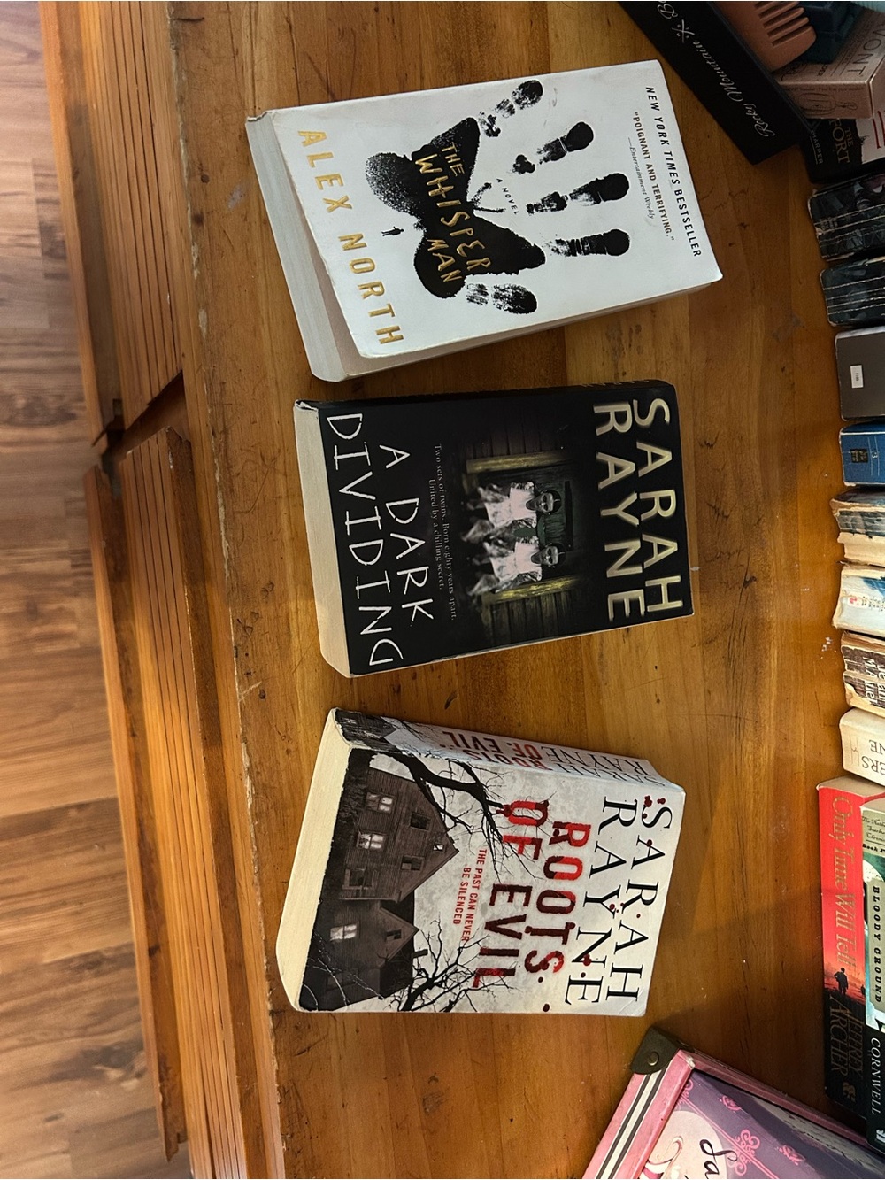 3/ $5 Sarah Rayne Paperback Thrillers And Alex North